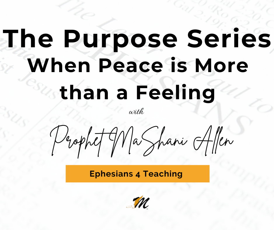 When Peace is More than a Feeling
