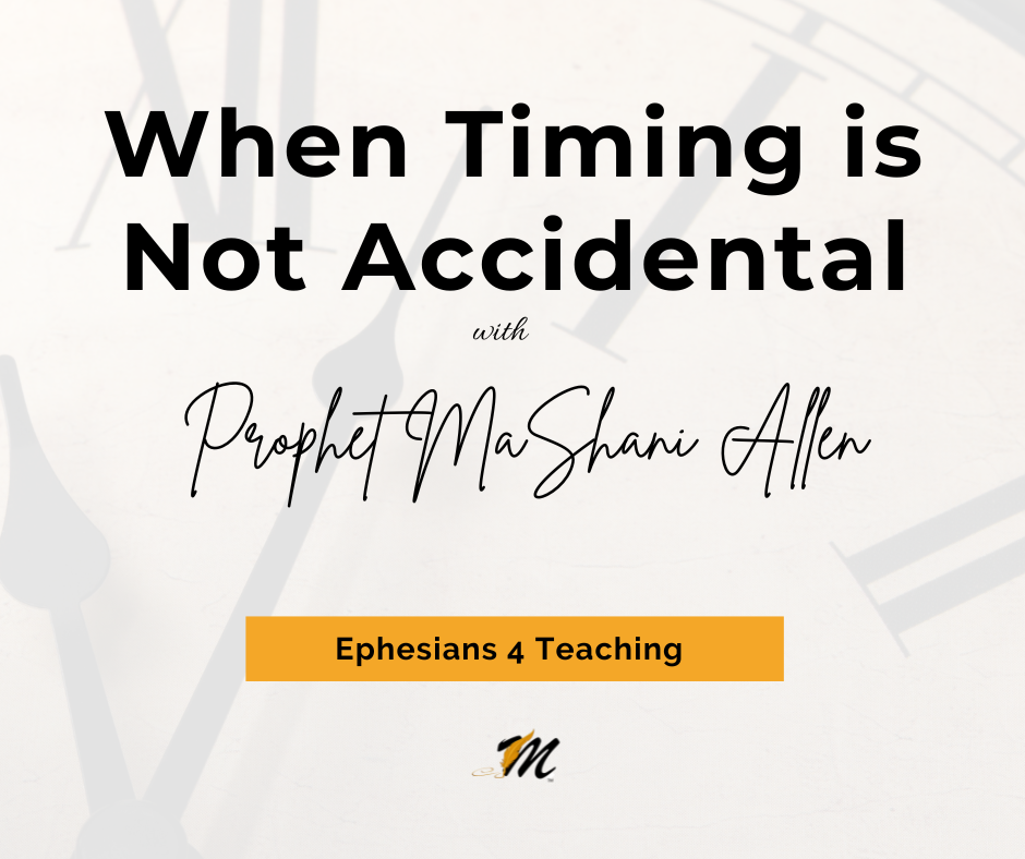 When the Timing Is Not Accidental