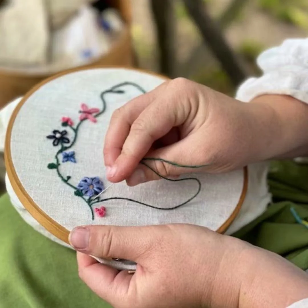 Stitching Through History: An Embroidery Workshop