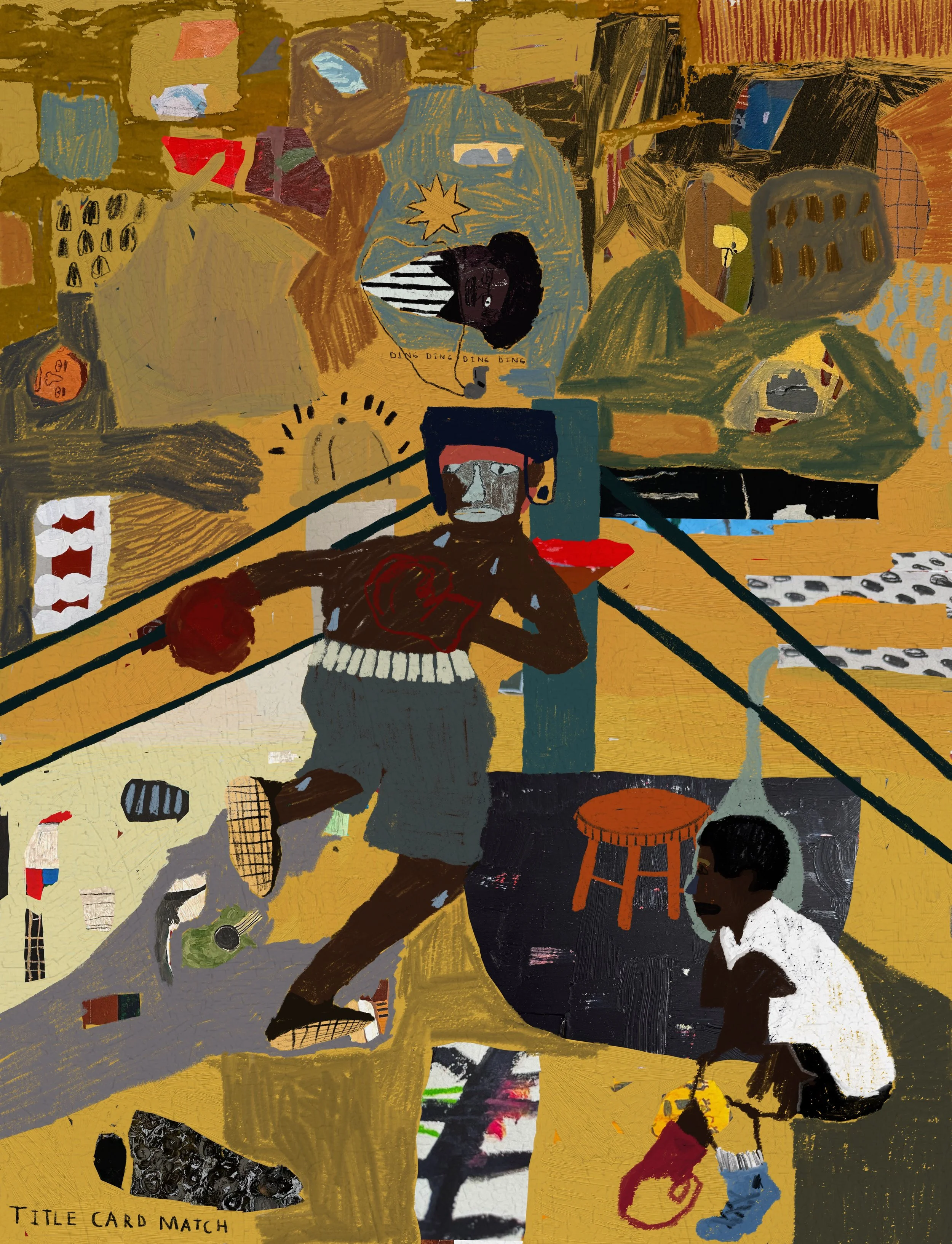 gone southpaw
24x36 in