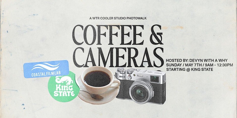 Coffee & Cameras: WTR COOLER Studio Photo Walk