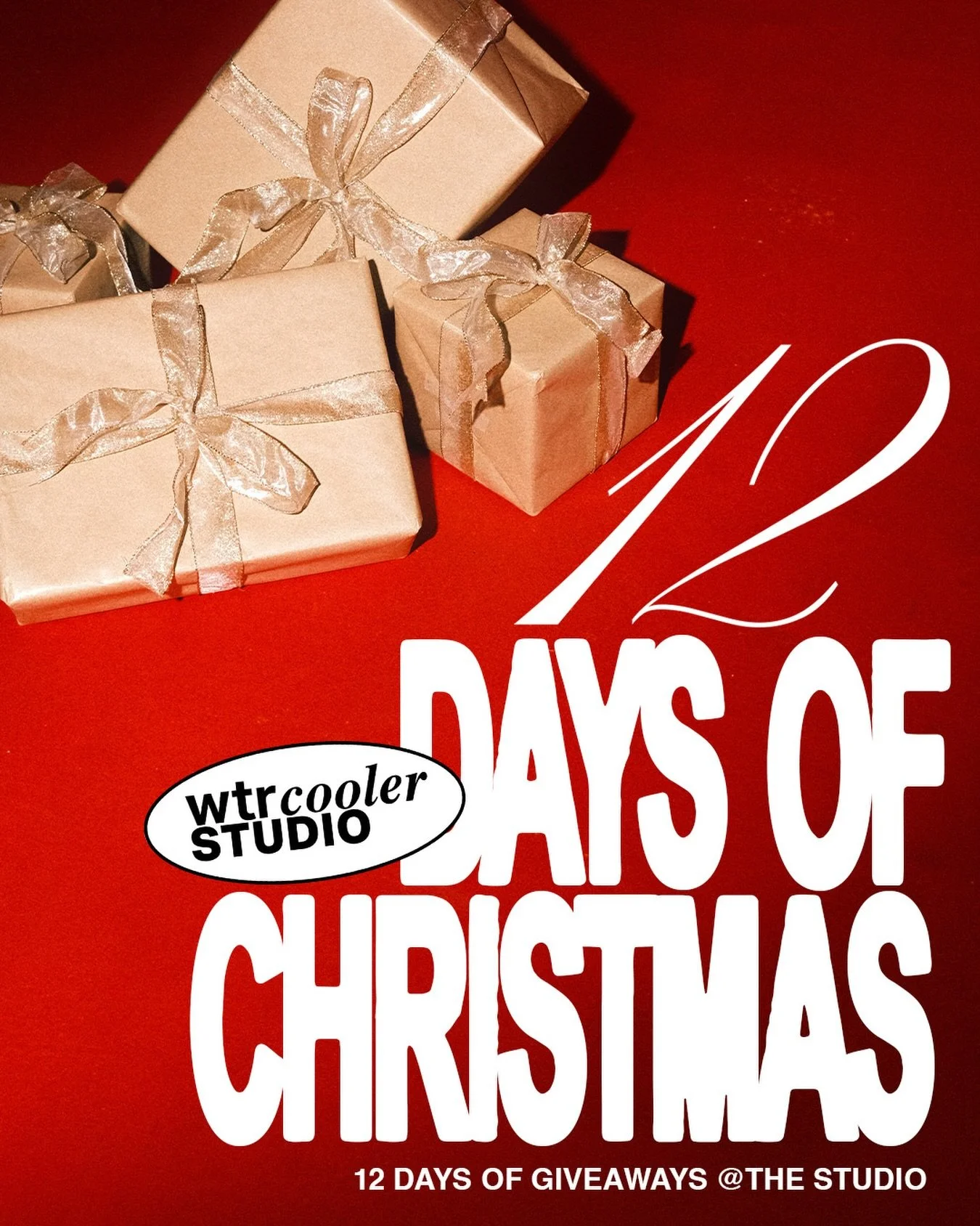 ✨ GIVEAWAY ALERT ✨

We&rsquo;re launching a full 12 DAYS OF CHRISTMAS starting tomorrow Dec 10th thru Dec 22nd!

🔔We&rsquo;re giving away TONS of stuff EVERY DAY from MERCH to STUDIO TIME so make sure to turn on your notifications because you&rsquo;