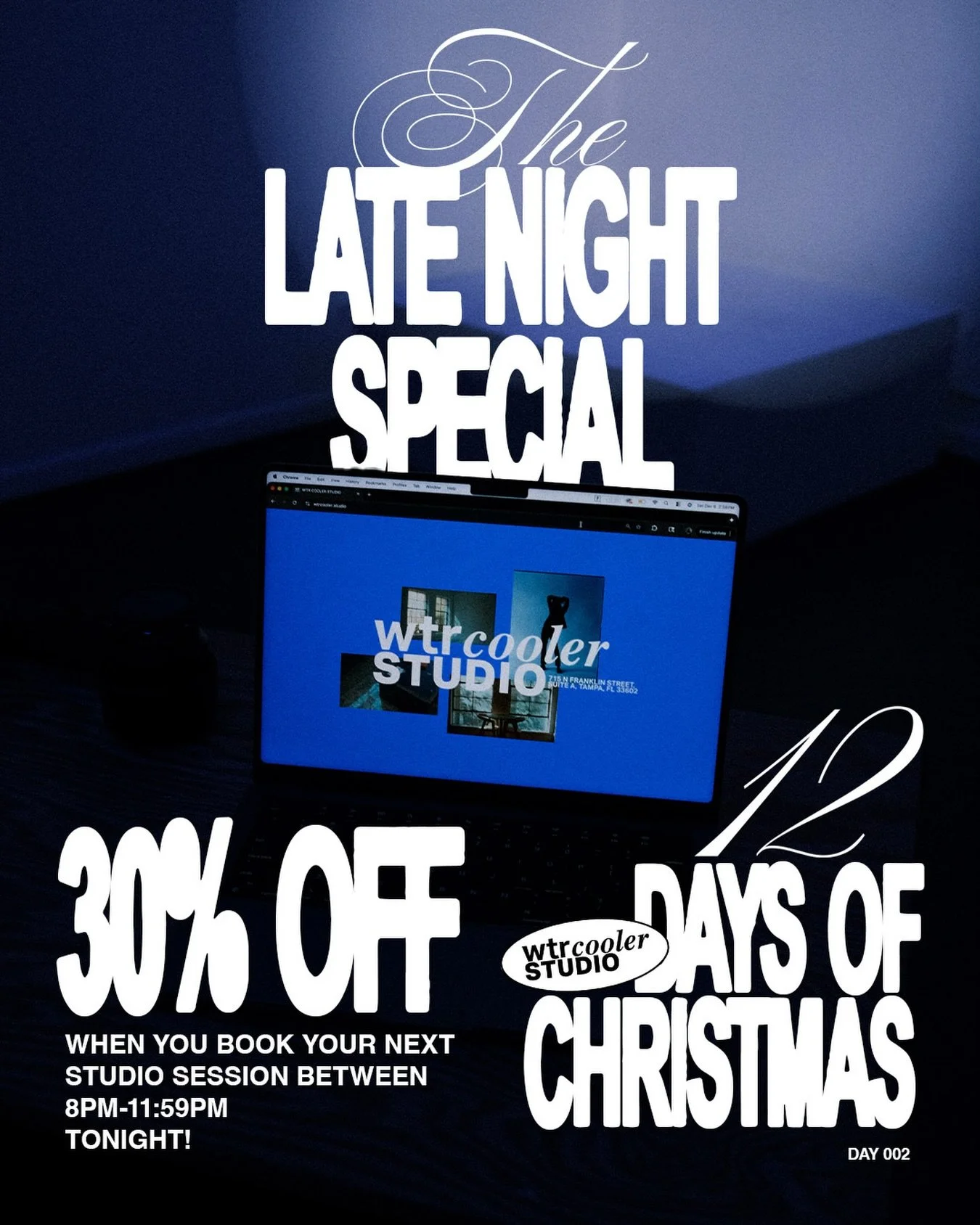 🎁DAY 002 - 12 DAYS OF CHRISTMAS

It&rsquo;s time to turn those mood boards you&rsquo;re up late pinning on @pinterest into reality 👏🏽

GET 30% OFF your next booking (whether it&rsquo;s toward the end of this year or into January/ February 2026) wh