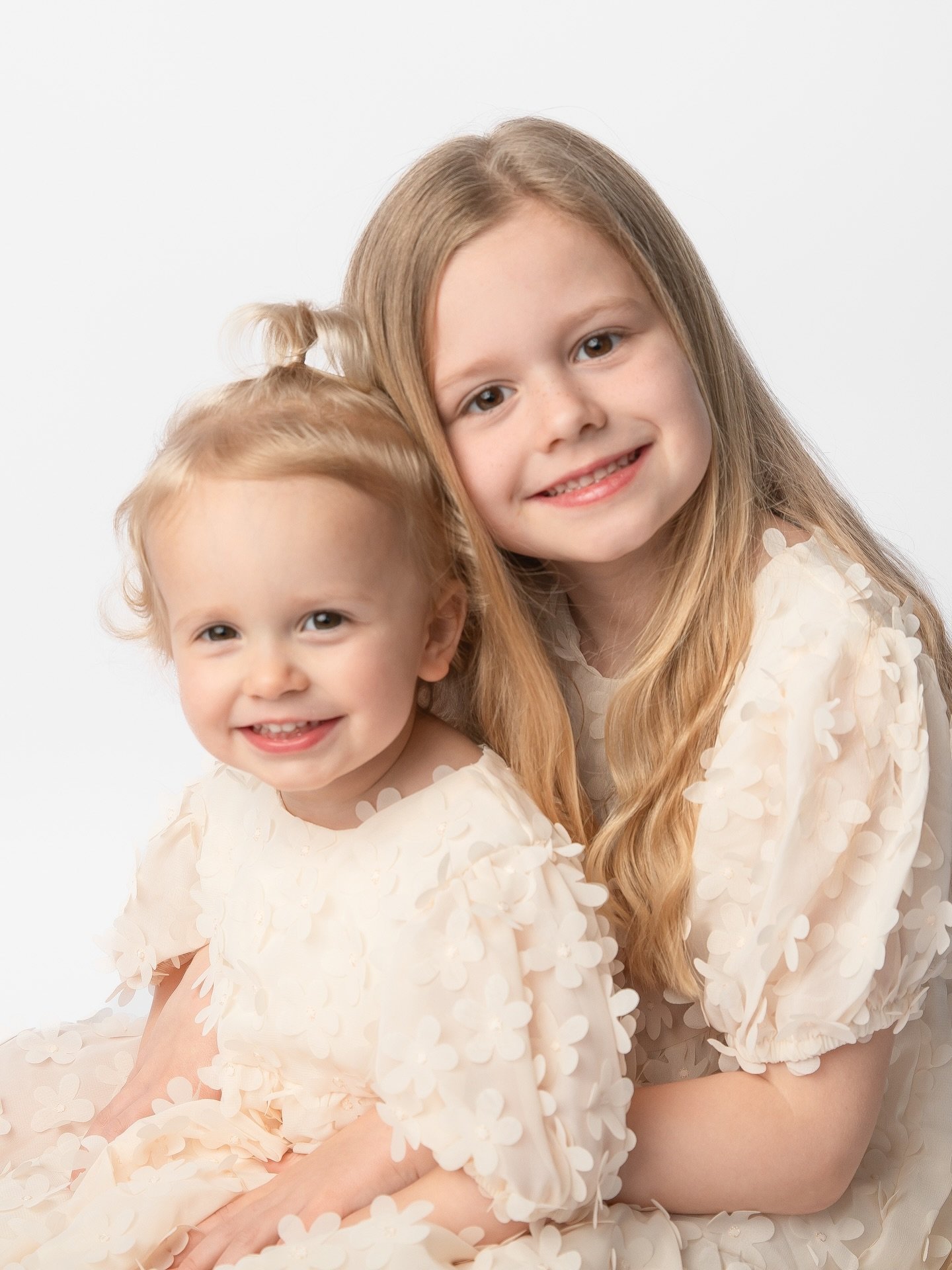 Oh I just love every single one of these!! Mom wanted some updated portraits of these lovely sisters. The last time I captured them both was when Ayla was a little newborn. Seeing them again was so nice &amp; they were both such a pleasure to photogr