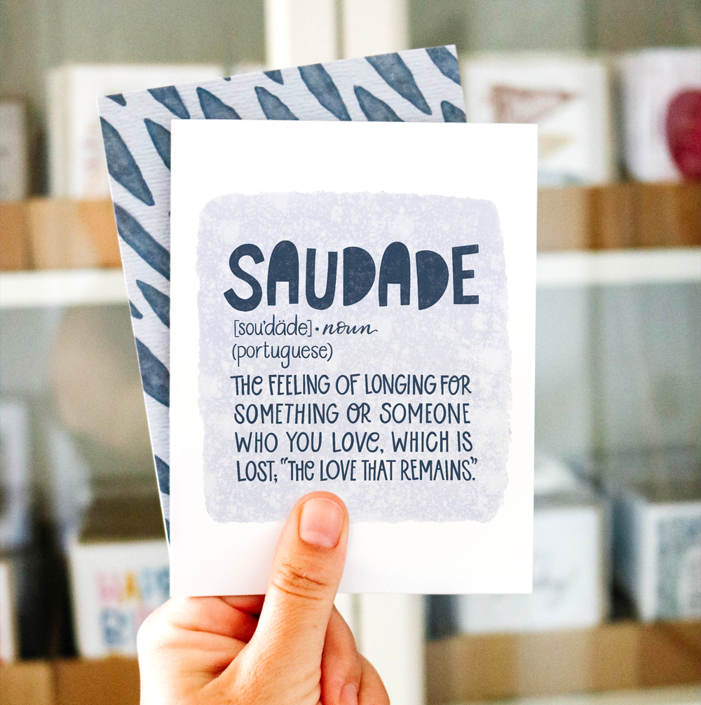 Saudade Definition | Sticker