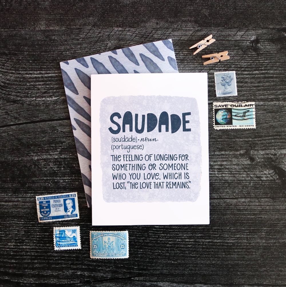 Saudade Definition | Sticker