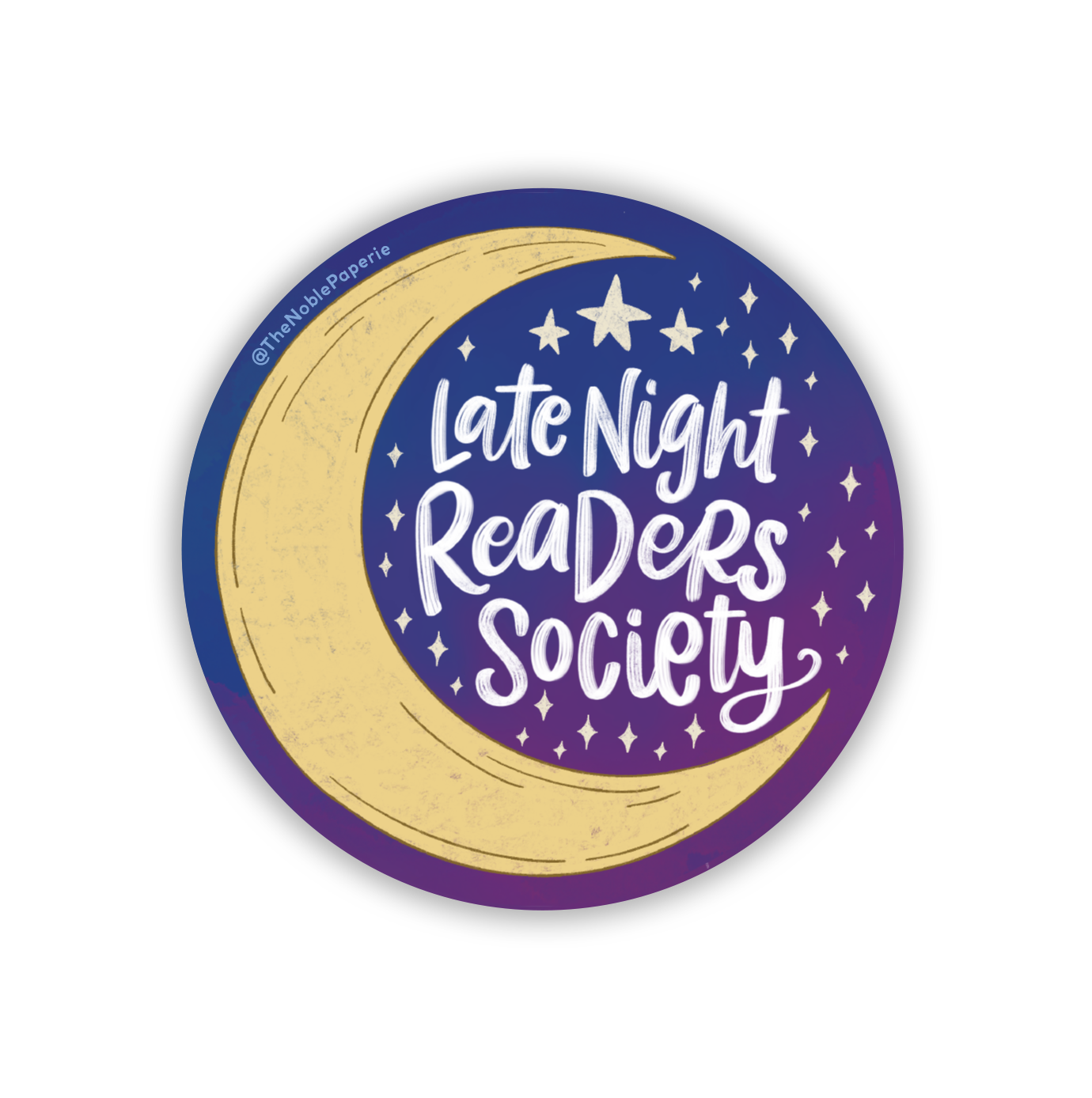 Late Night Readers Sticker