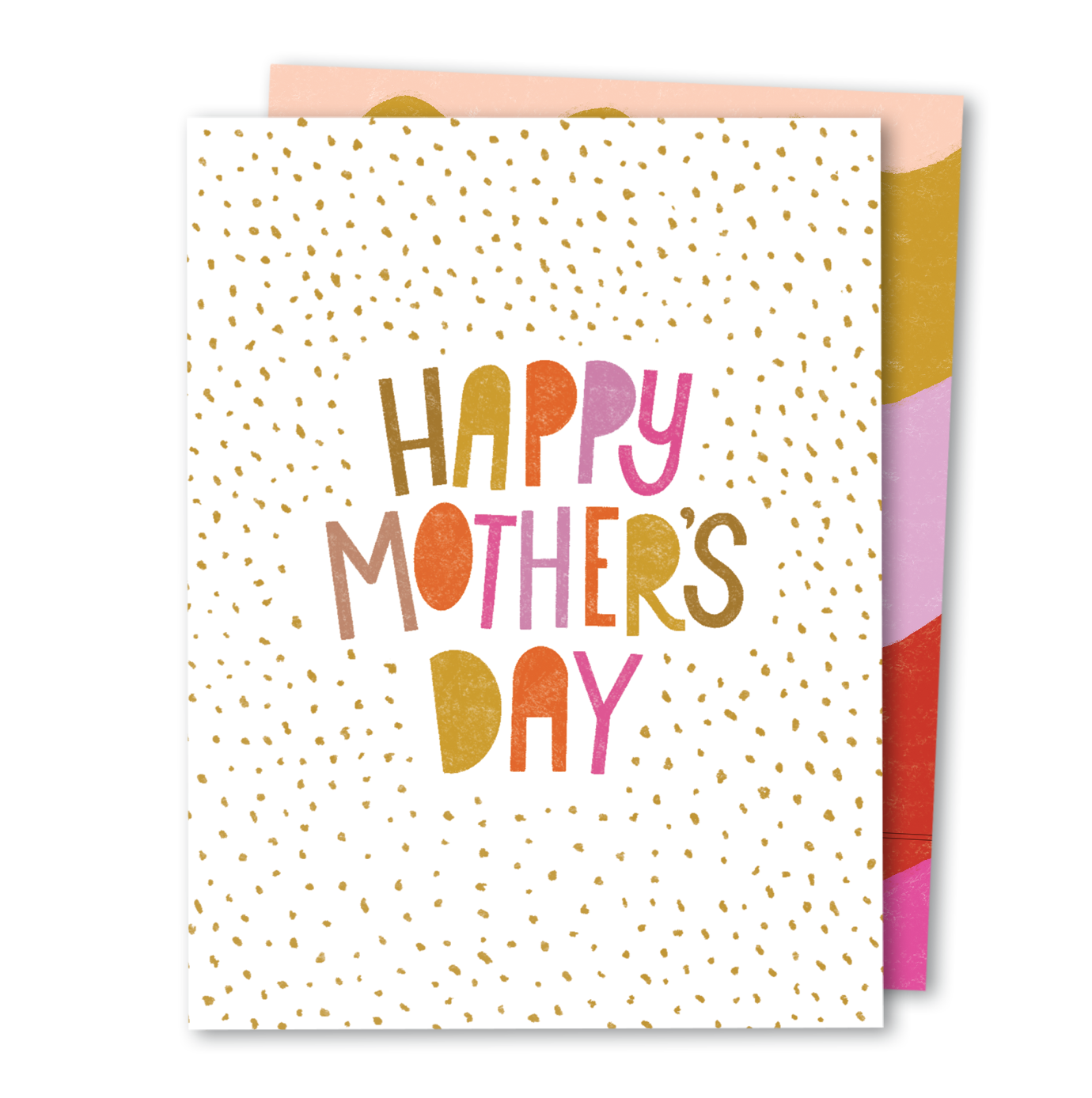 Classic Confetti Mother's Day Card