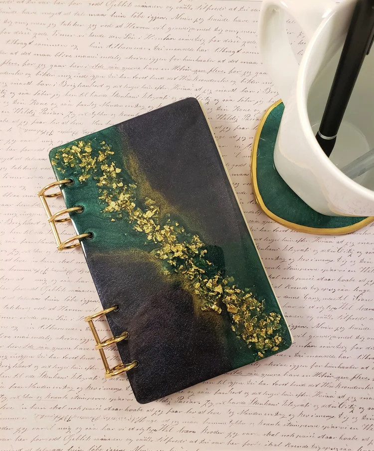 Custom Geode Notebook (Sizes A5, A6, and A7)