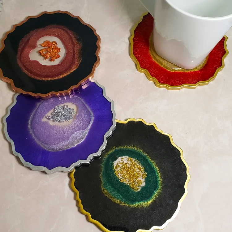 Custom Geode Coaster