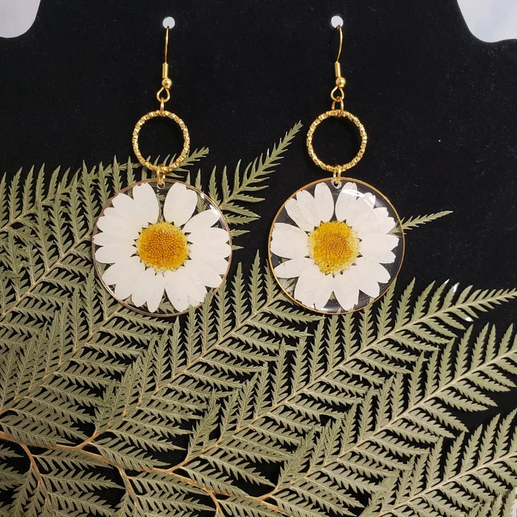 Handmade Daisy Earrings