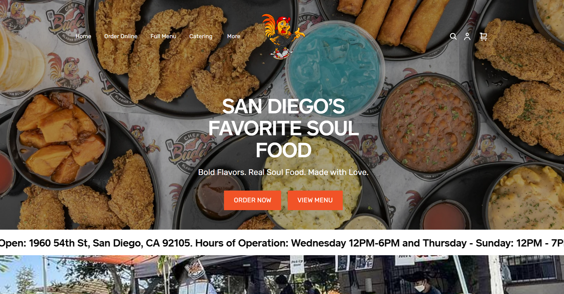 Chef Budda Blasian Soul Food - Website Development & Graphic Design Case Study