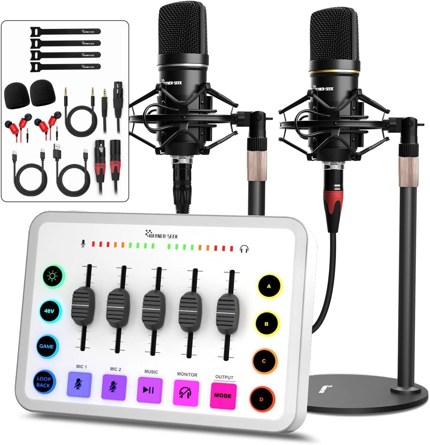 Hayner-Seek Podcast Equipment Bundle for 2