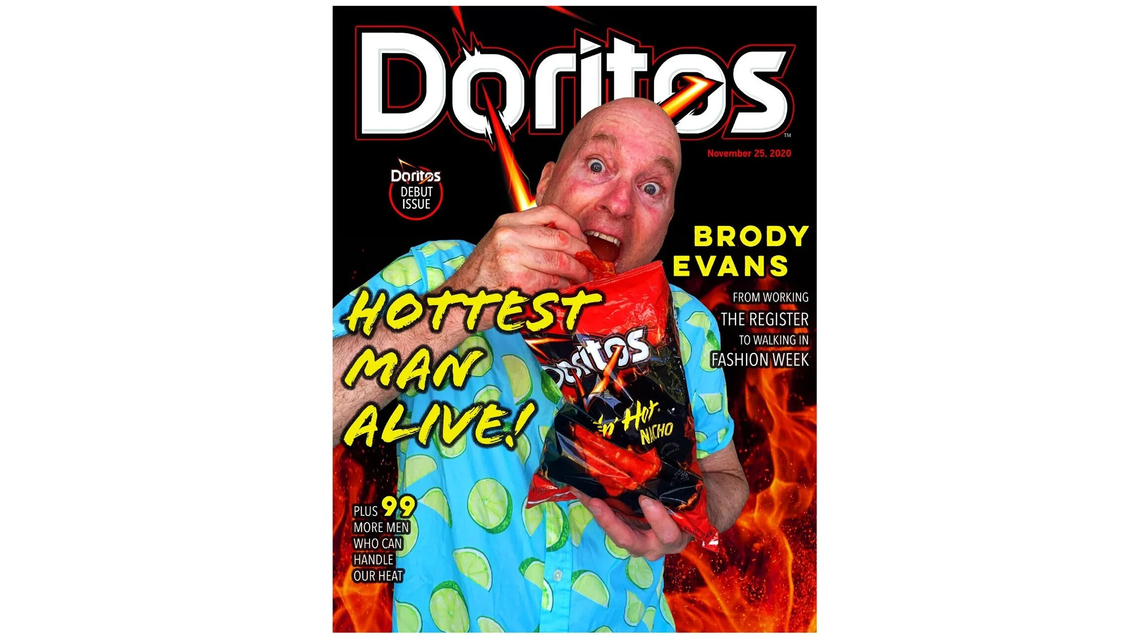 Hottest Man Alive — CRISTINA SEVERSON / COPYWRITER