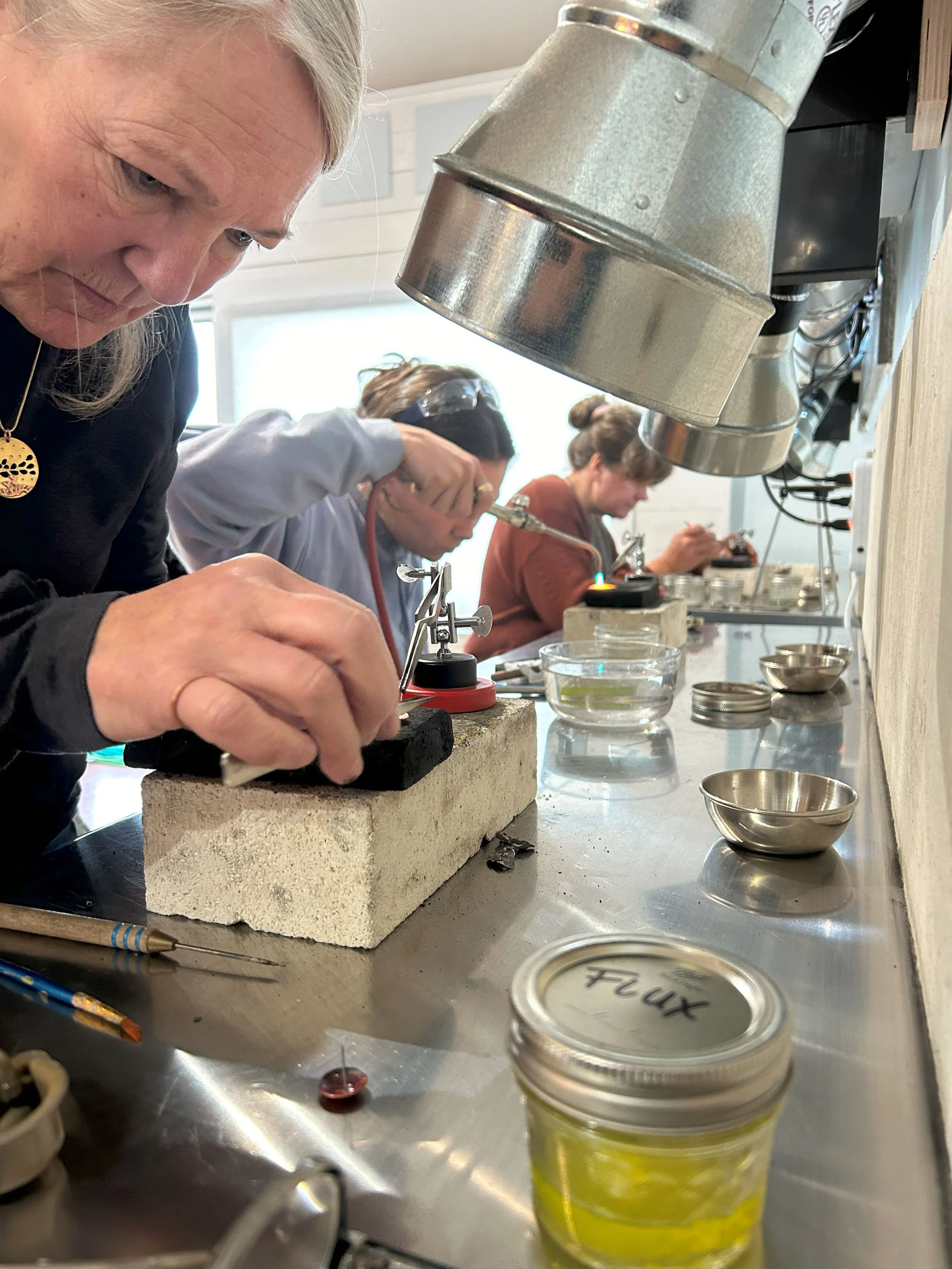 Adult Camp: Art + Metalsmithing - Day 1 of 5