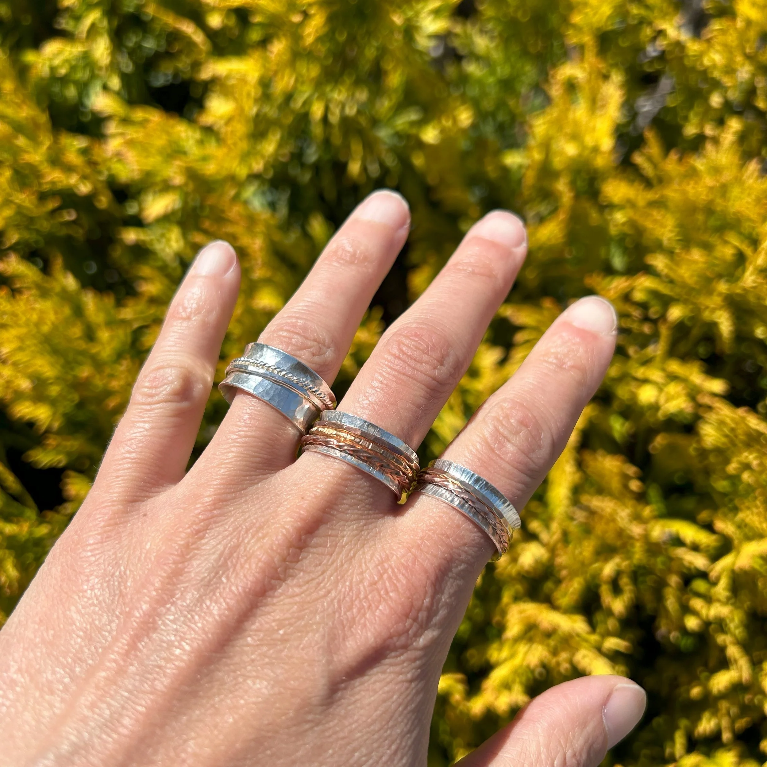Silver Spinner / Fidget Ring