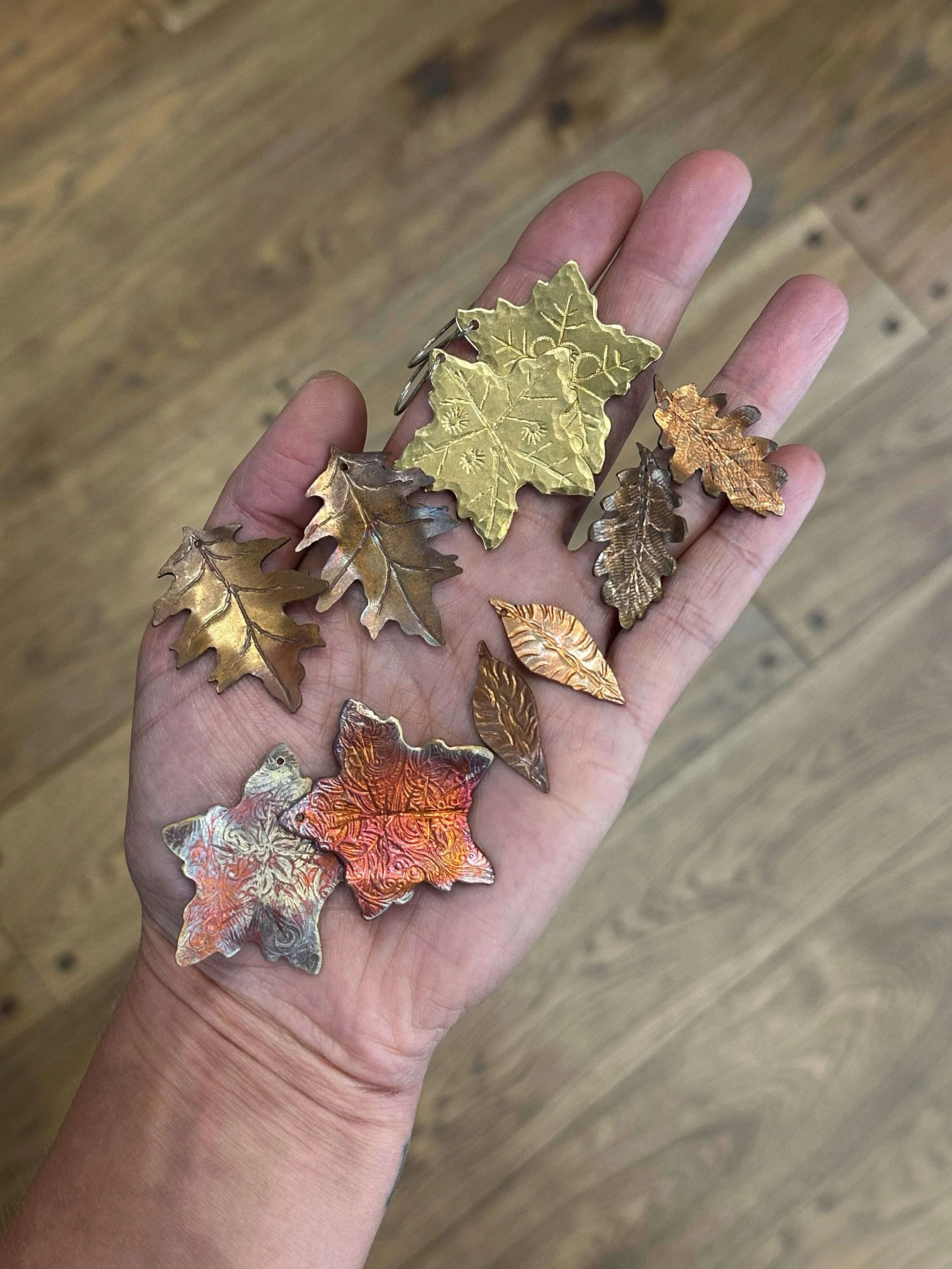 Fall Leaf Earrings! (Seasonal)
