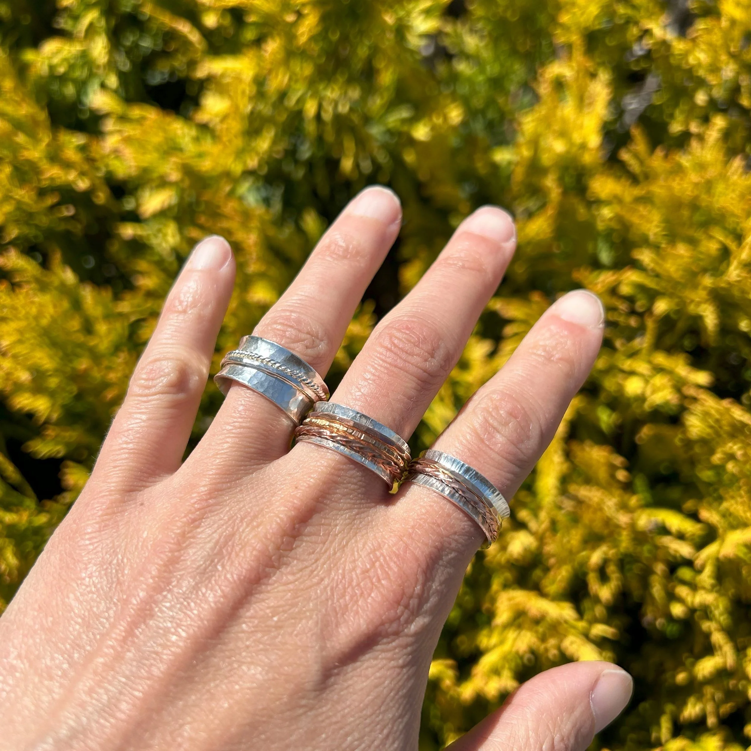 Silver Spinner / Fidget Ring