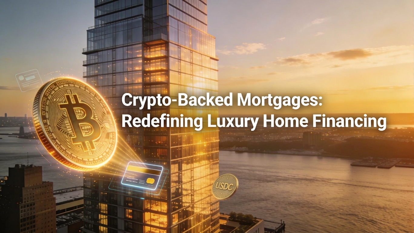 Crypto-Backed Mortgages: Redefining Luxury      Home Financing