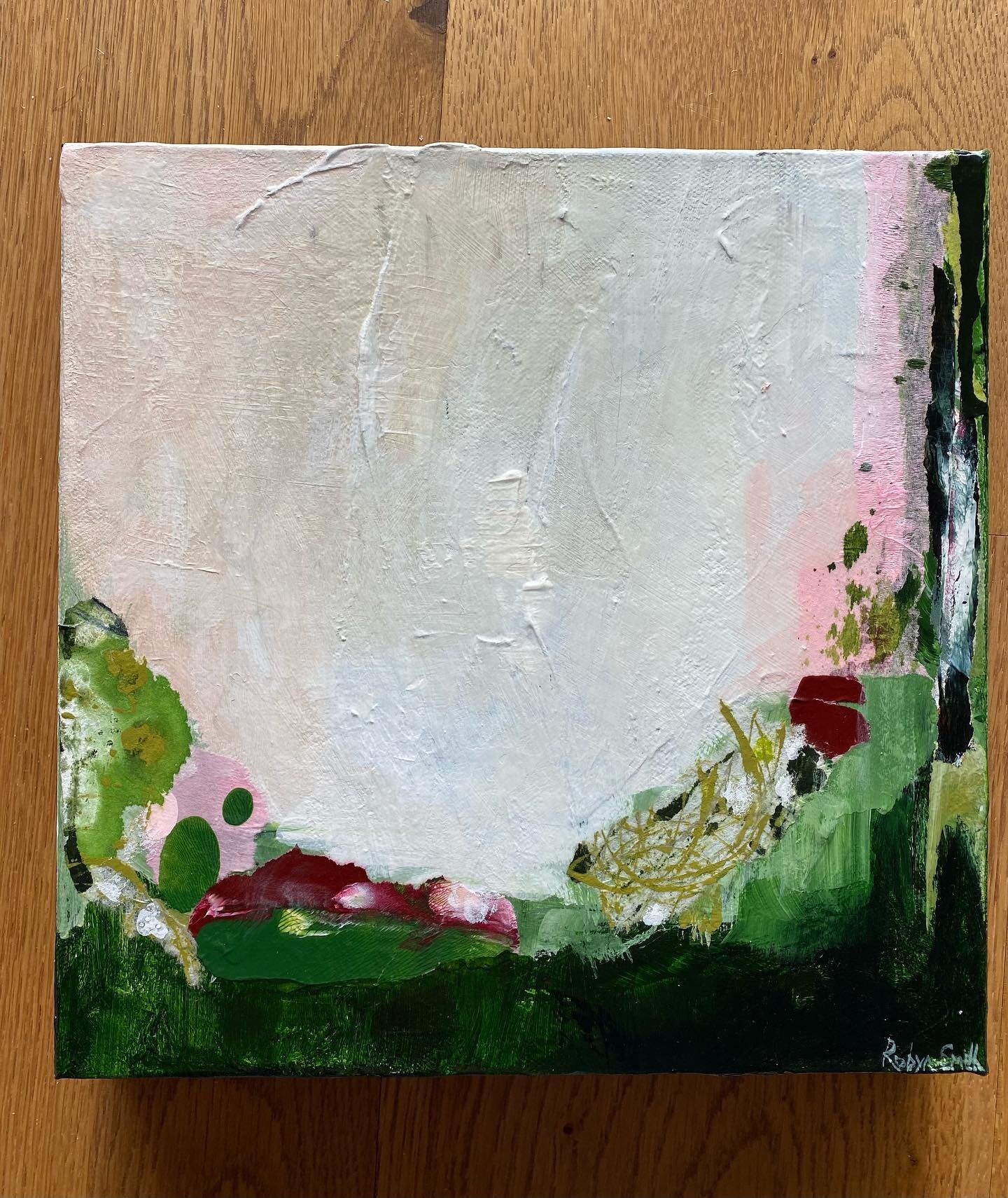 Finished piece. 25x25cm. Just a little one. 😊 #nzart #nzartist #collageart #collageartist #collageartwork #interiordesign #interiorstyling #interiordecor #abstractart #abstractlandscapepainting #abstractlandscapes