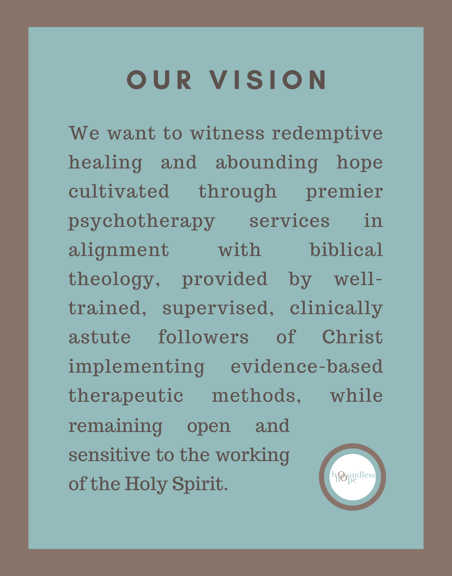 Boundless Hope Boundless Hope Christian Clinical Counseling | Florida