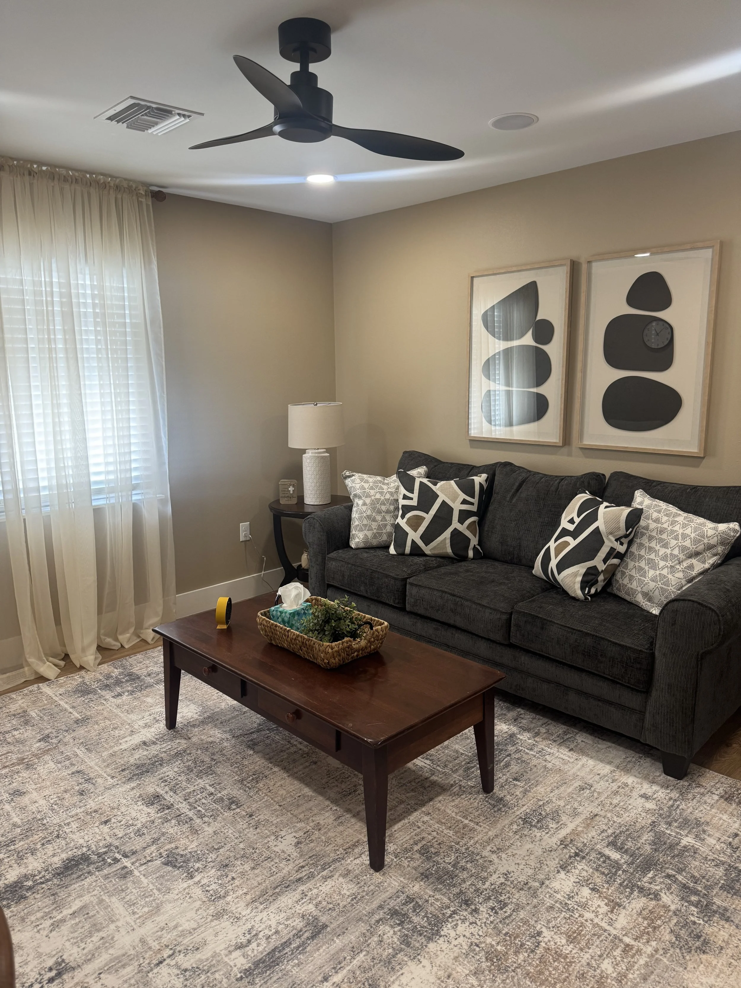 Boundless Hope Dade City, Florida - Individual or Family Therapy Room