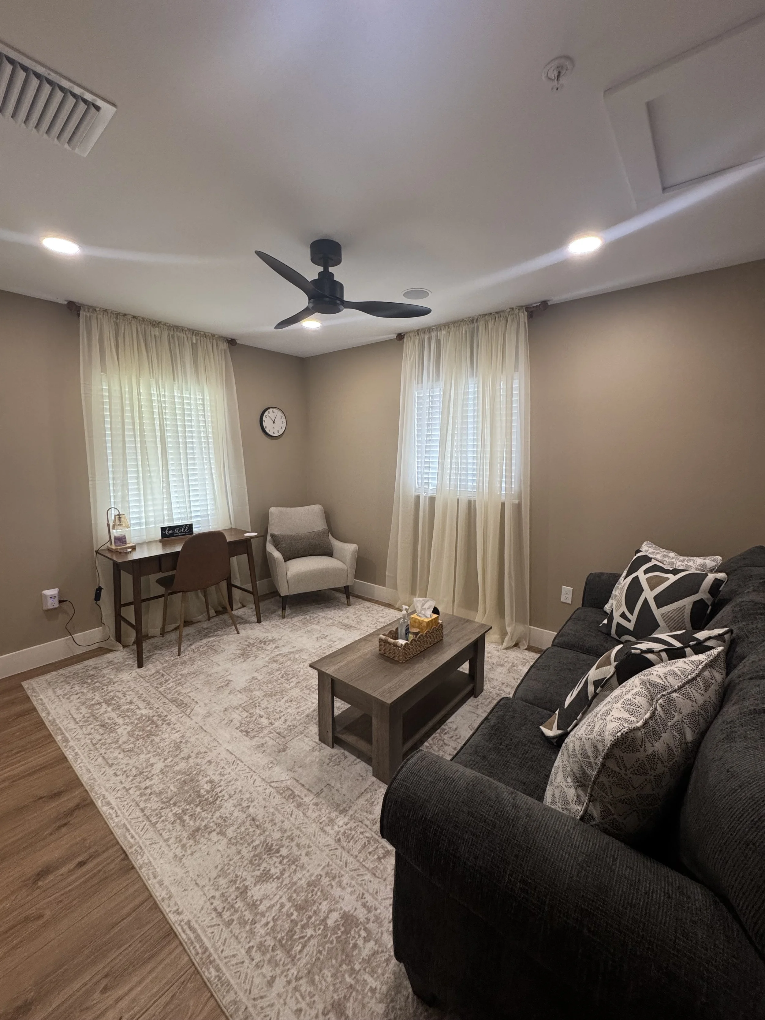 Boundless Hope Dade City, Florida - Individual or Family Therapy Room
