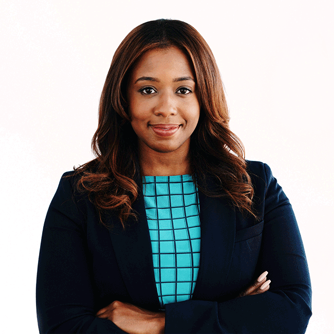 Professional executive headshot of senior corporate leader in modern business attire.