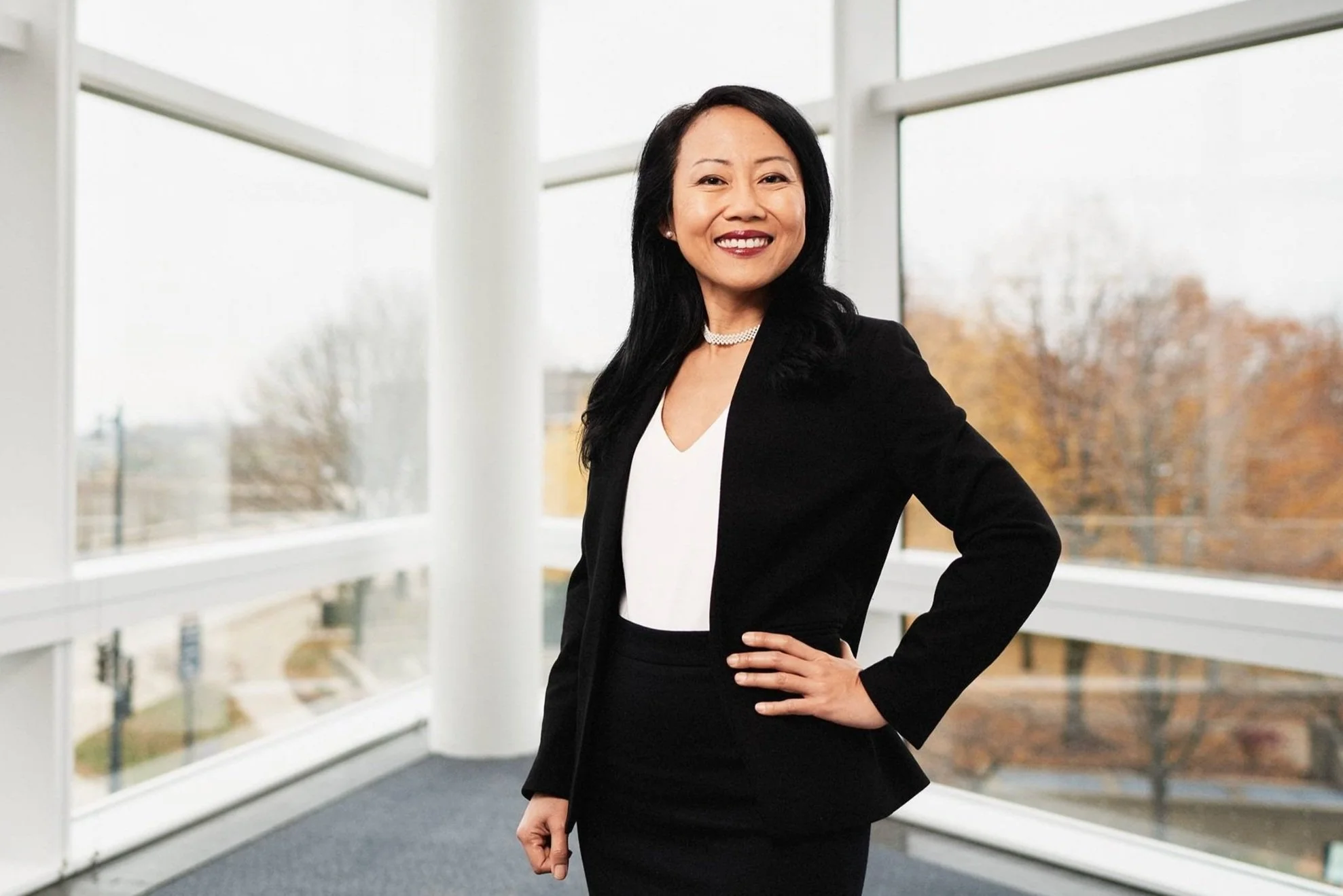 Chief Marketing Officer portrait in a contemporary Office enviroment