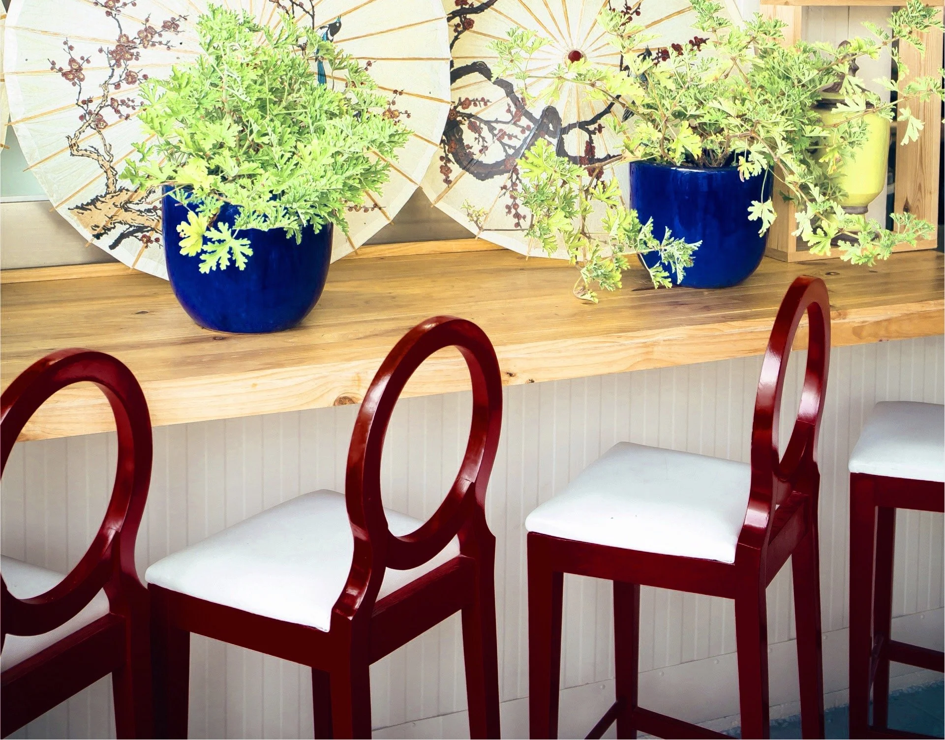 Estilismo en decoración, restaurante japonés