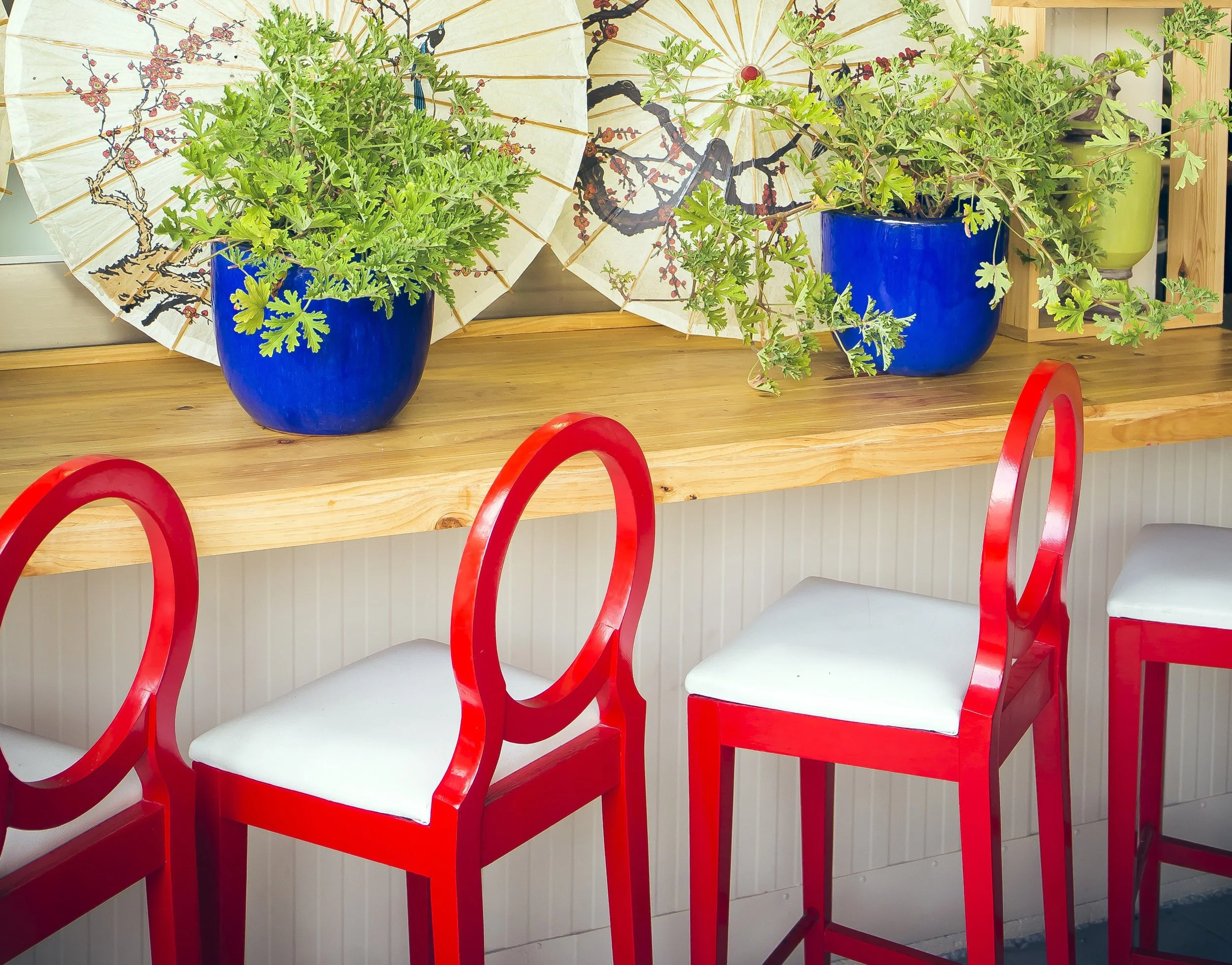 Estilismo en decoración, restaurante japonés