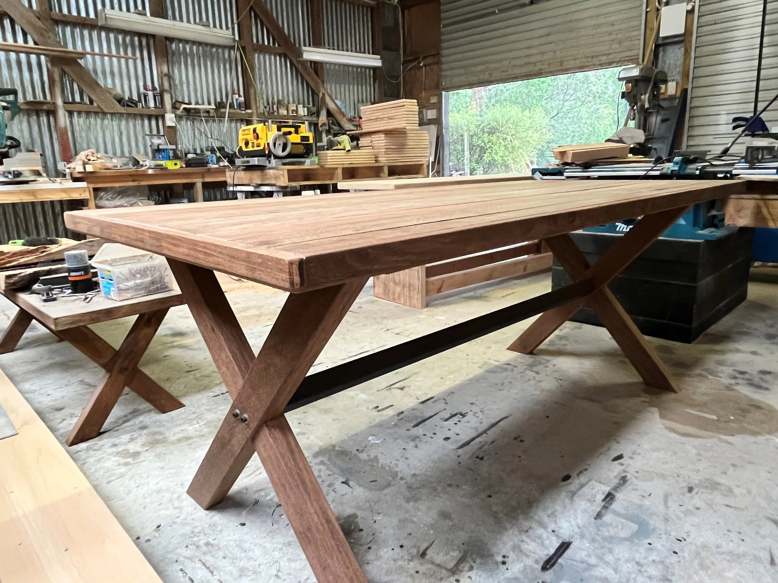 Kwila X legs dining table .jpg