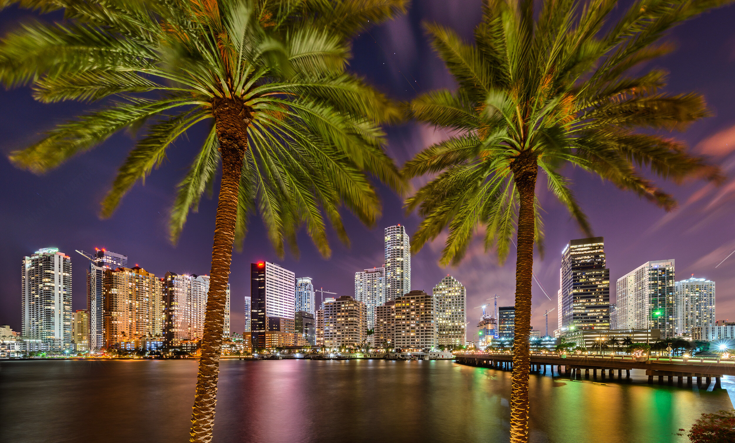 Brickell Skyline at Brickell Bay Miami