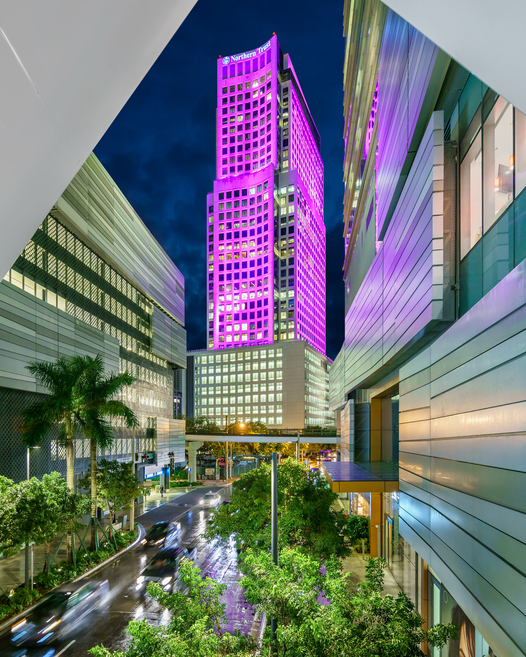 Led is Lit at 600 Brickell