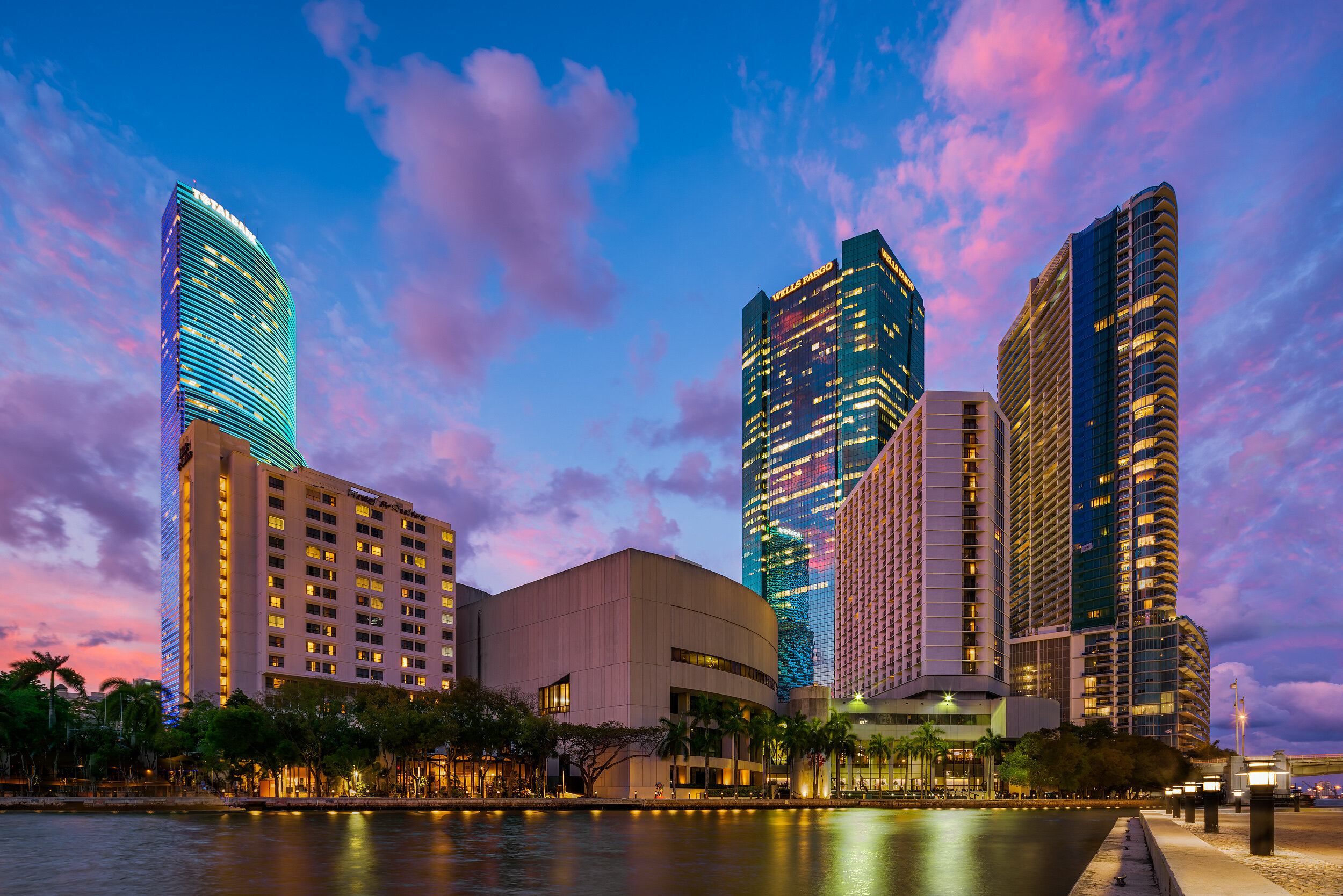 Down Town Miami Sunset