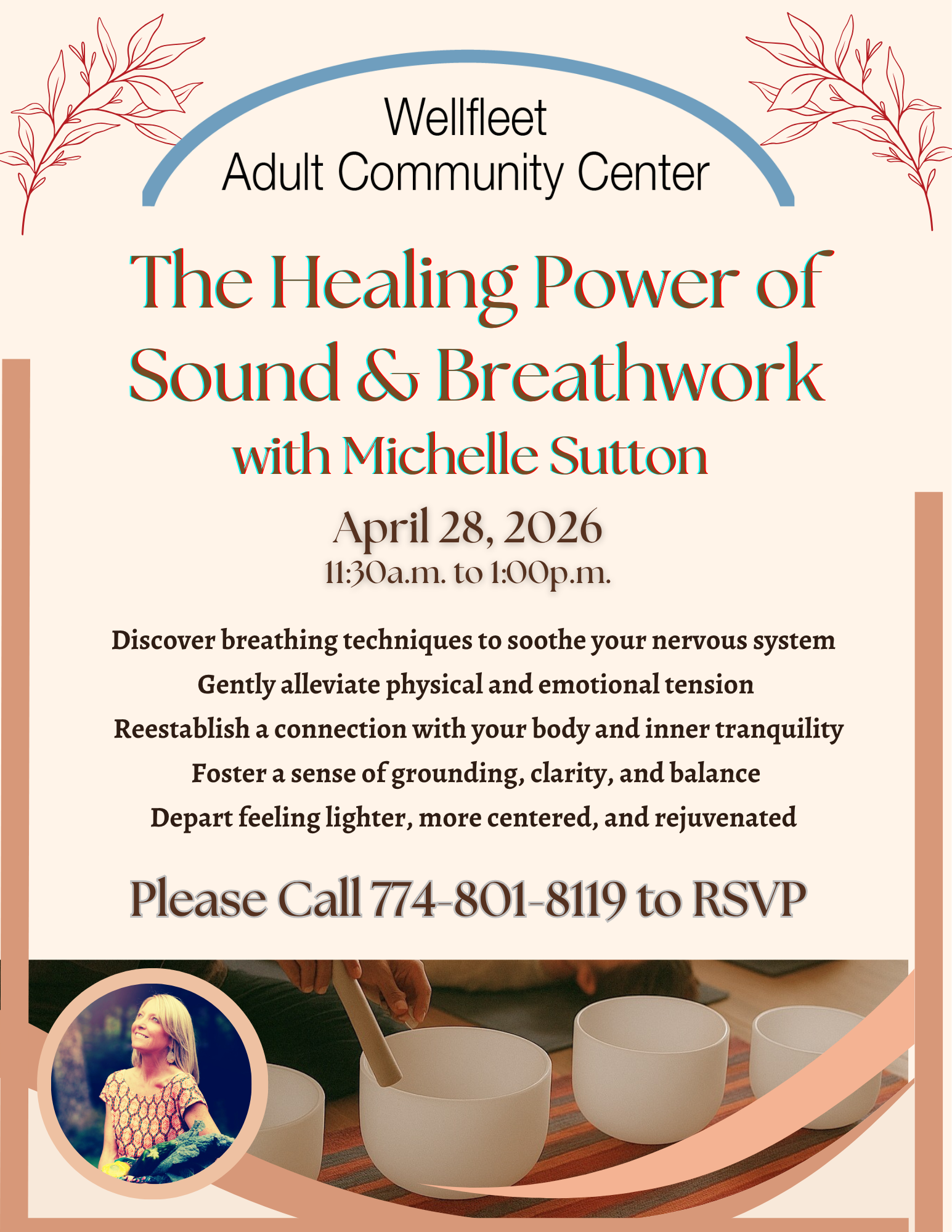 Sound Bowl Healing & Meditation with Michelle Sutton 