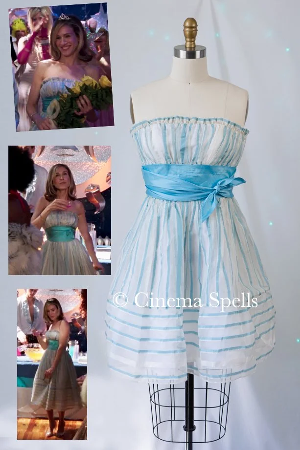 RARE Vintage As Seen On Carrie On Sex And The City Strapless Tutu Party  Dress Size 4 — Cinema Spells