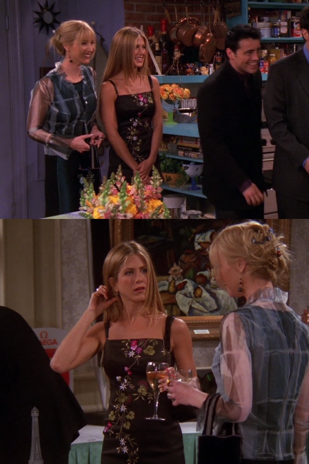 green emerald velvet dress Rachel Green Black Dress – MUCH LOVE STORE main image 1