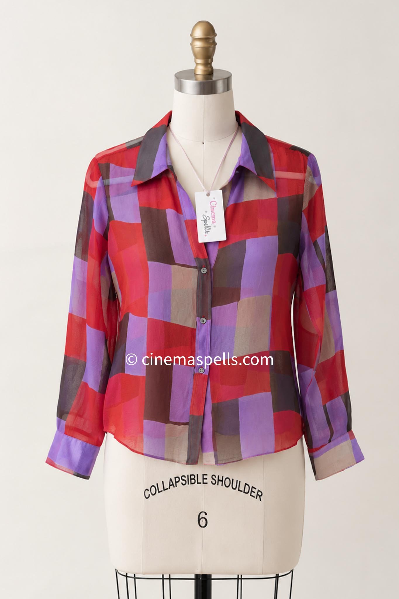Highly Rare Toni Childs Girlfriends & Prue Halliwell Charmed Blouse (US L)