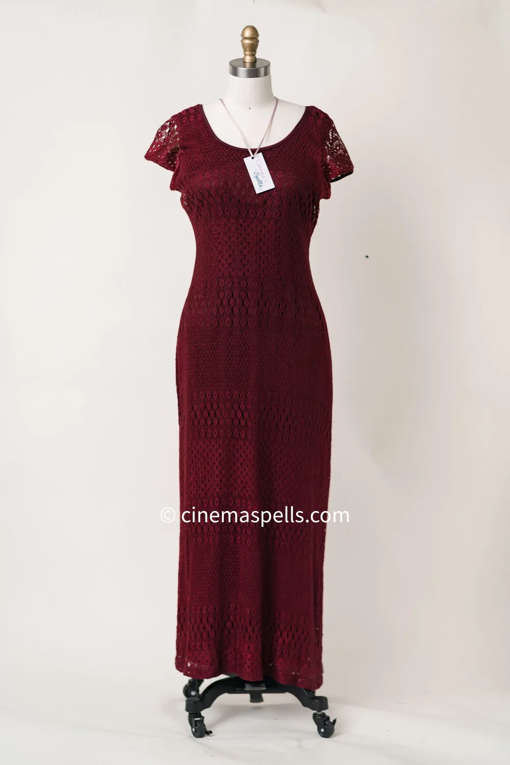 Highly Rare 2000s Red Maxi Dress As Seen On Daphne on Frasier (Fits M/L)   Cinema Spells