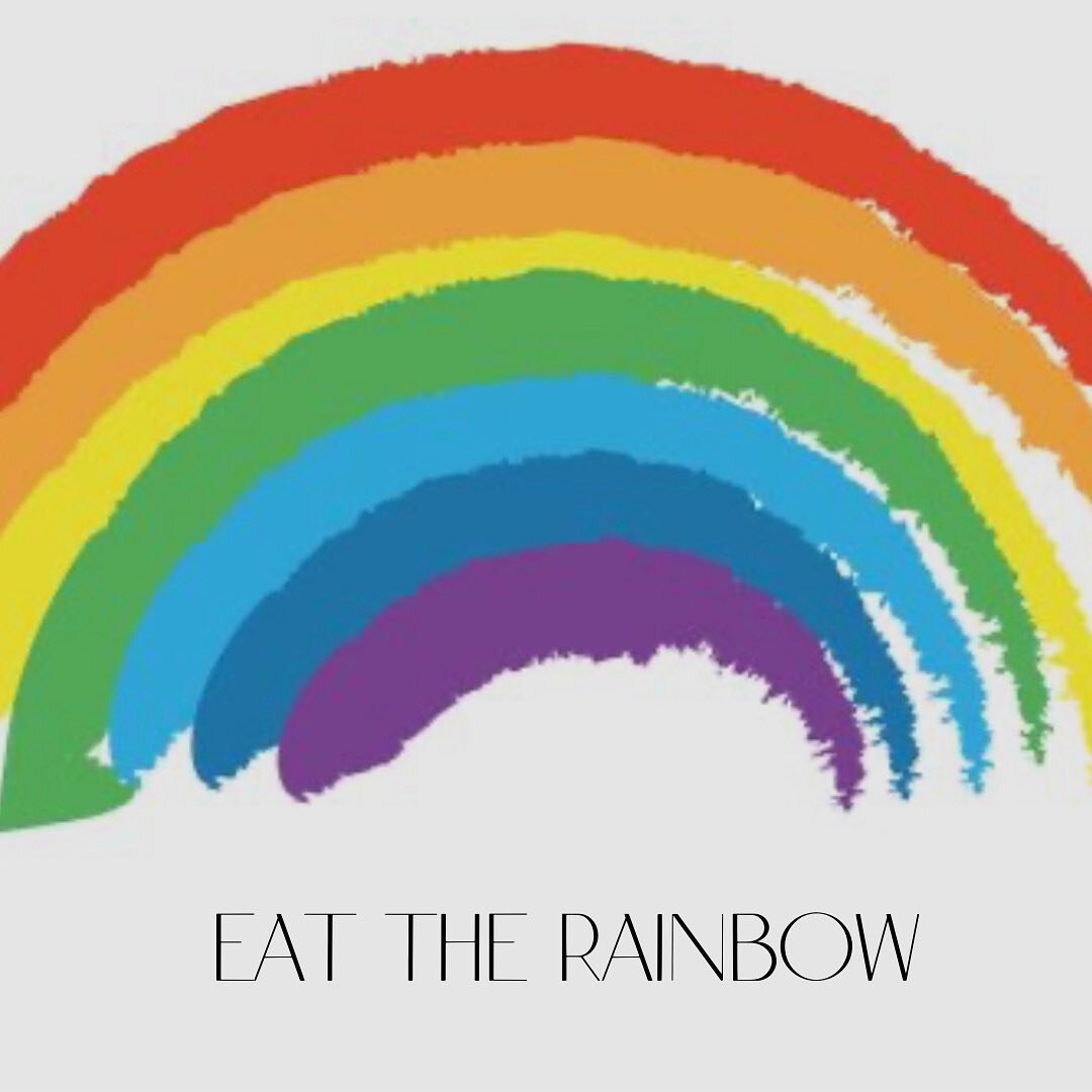 🌈 EAT THE RAINBOW🌈

When I review food diaries and even look at my families diet, I notice how easy it is not to eat a truly colourful diet - often foods can be repetitive &amp; bland.

Why is this? Uninspired? Lack of time? Confused about what to 