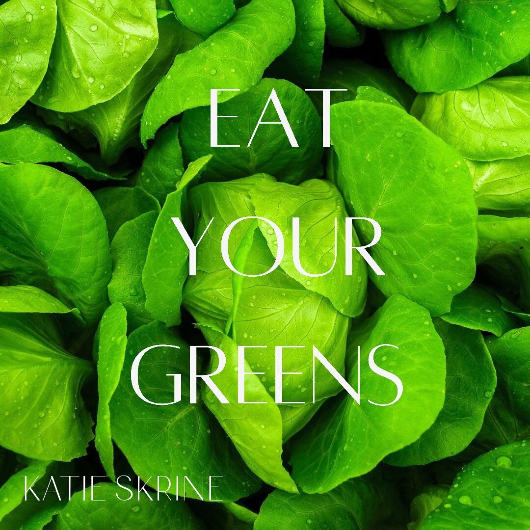 🌿GREEN LEAFY VEGETABLES 🌿

I eat and talk about green leafy vegetables every single day. 

WHY?

Leafy green vegetables are just amazing for our liver (our organ in our body that detoxifies &amp; eliminates waste, toxins &amp; hormones). They are a