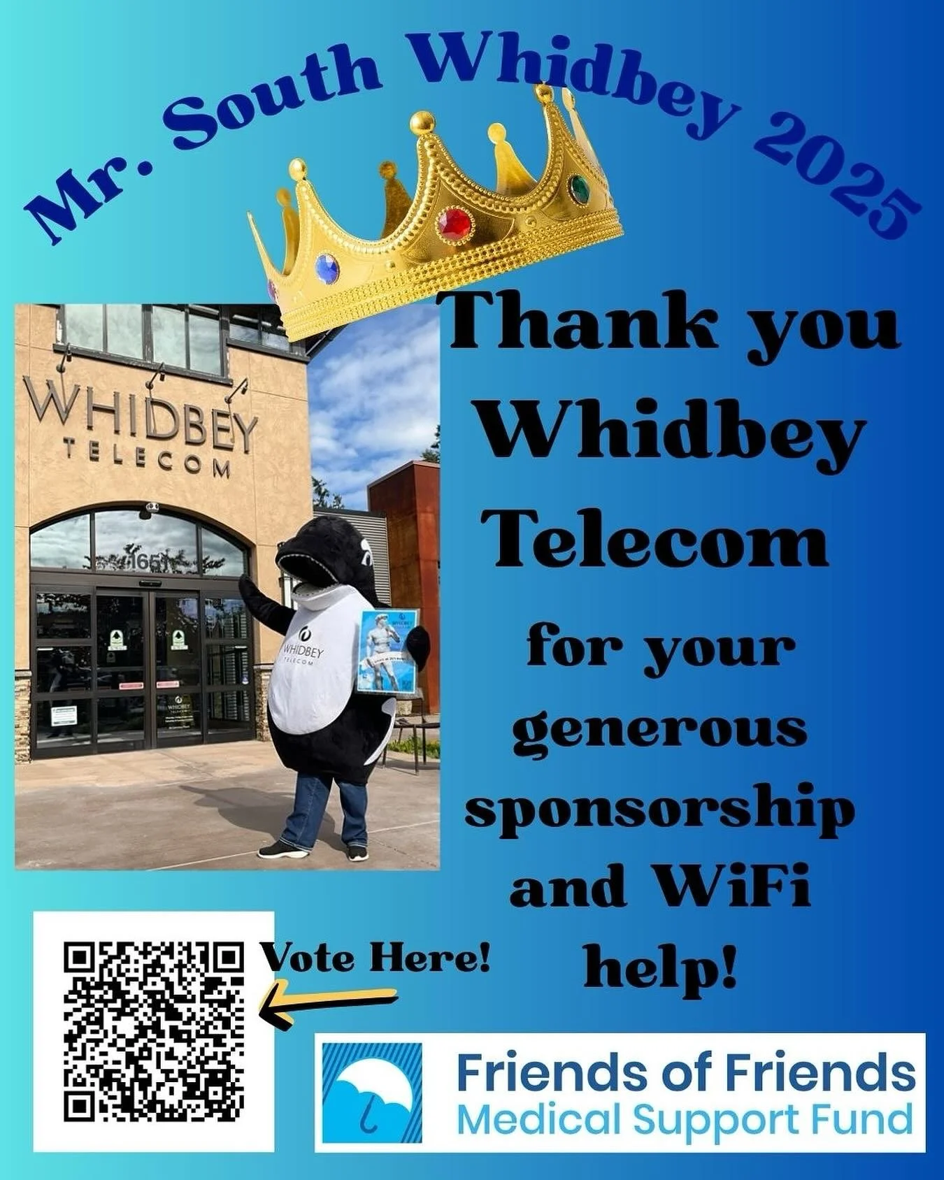 Thank you Whidbey Telecom for connecting our community!