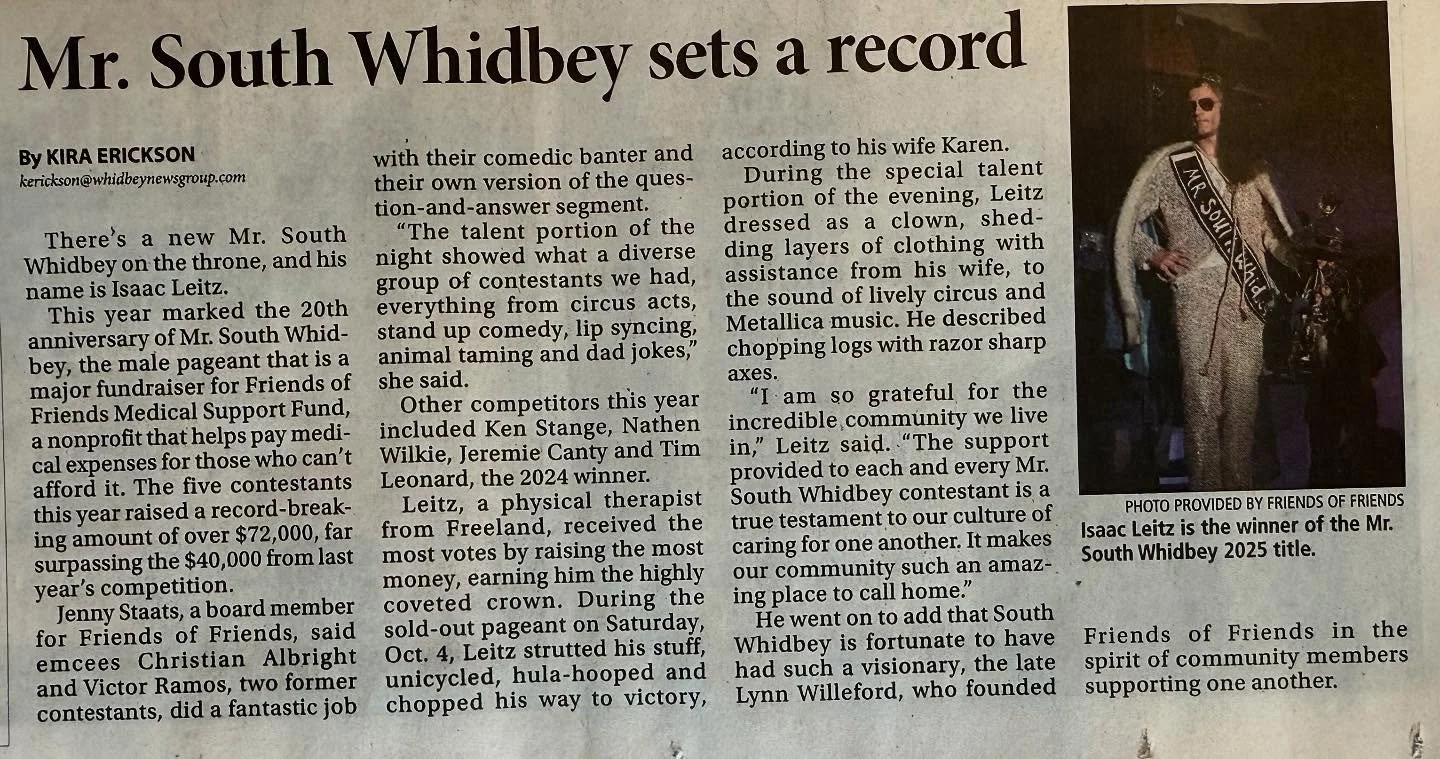 Thanks for the headline South Whidbey Record!
