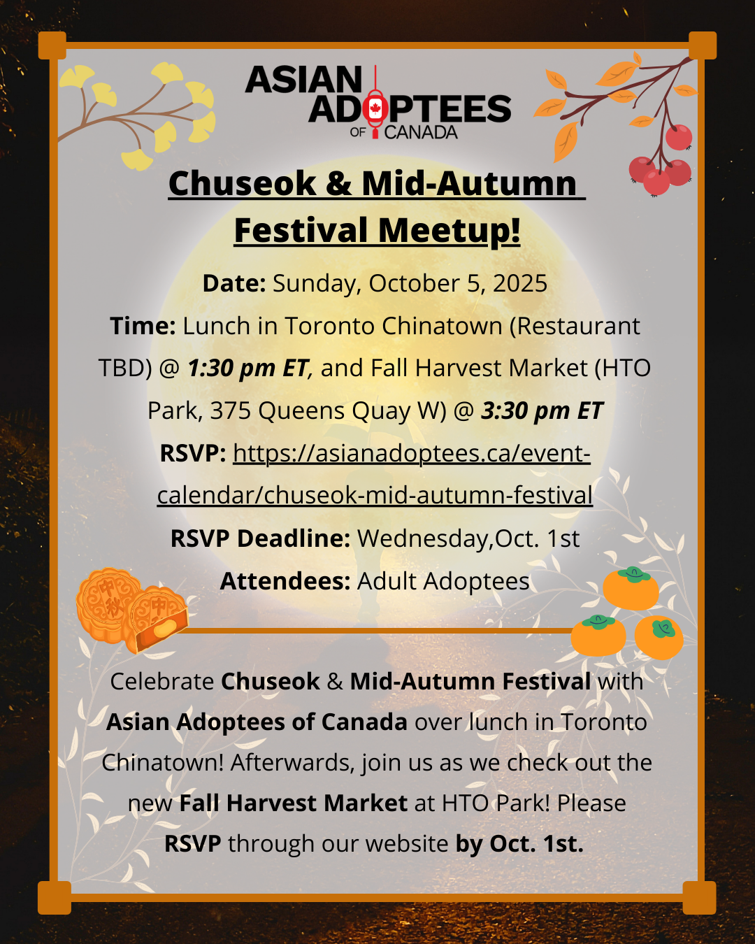 Chuseok & Mid-Autumn Festival Meetup