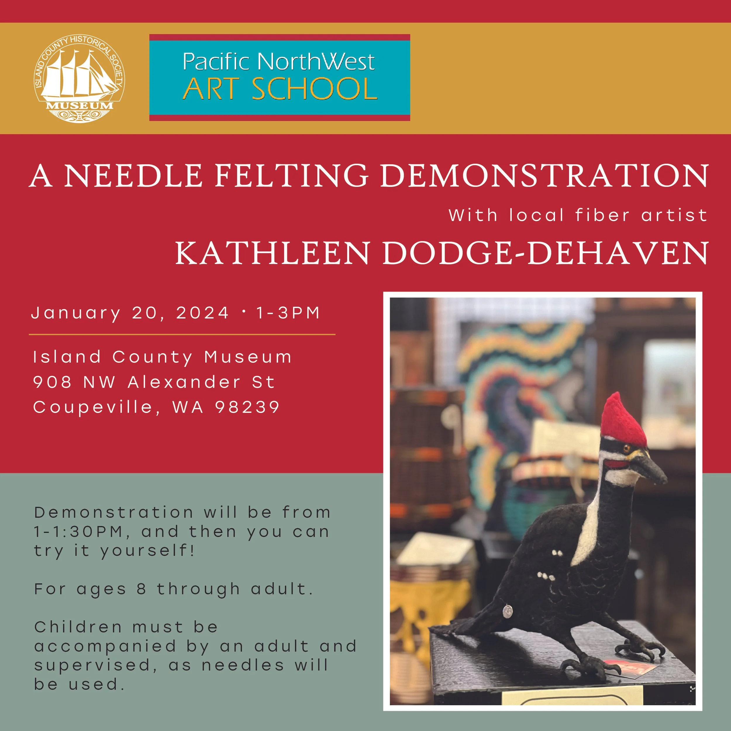 Needle Felting Demonstration