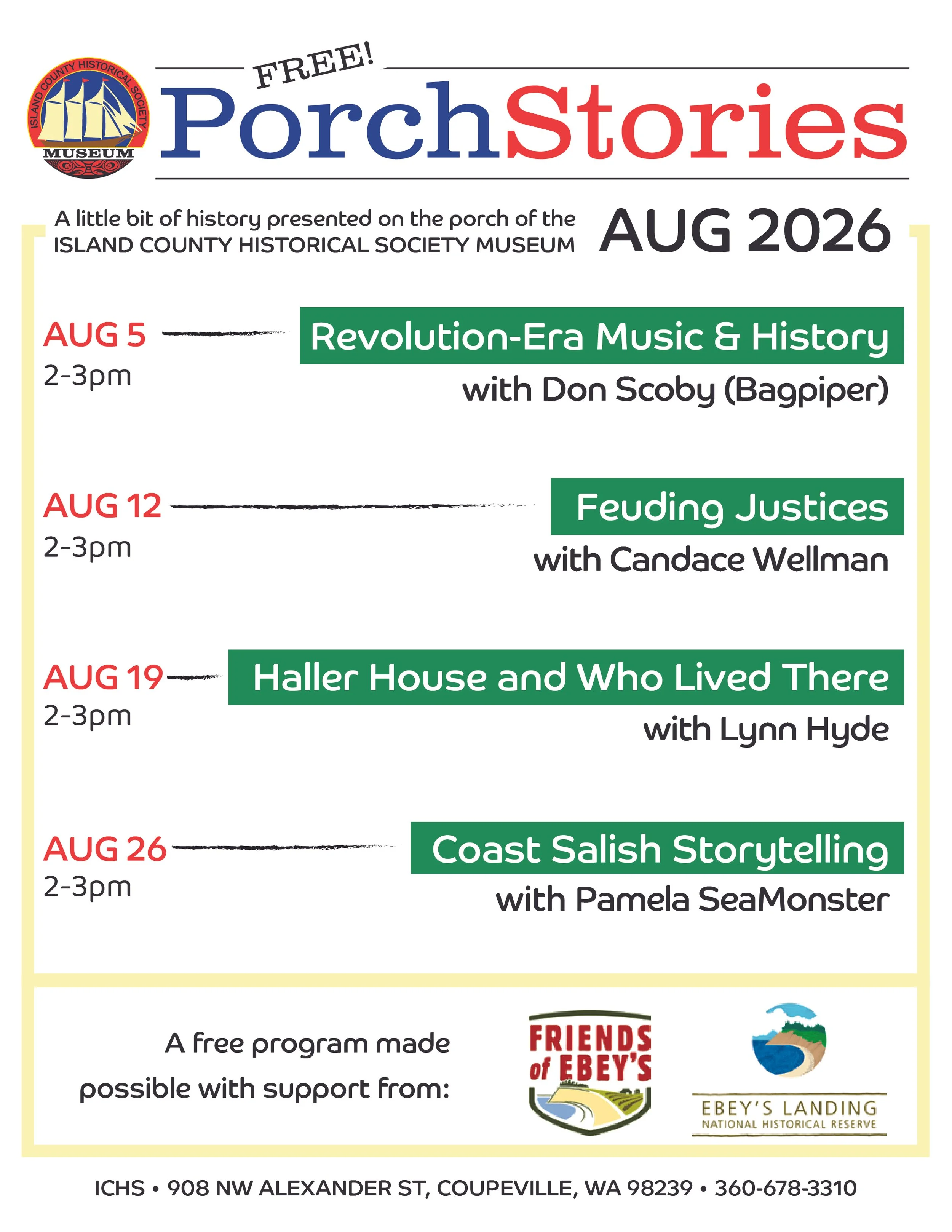 Porch Stories August
