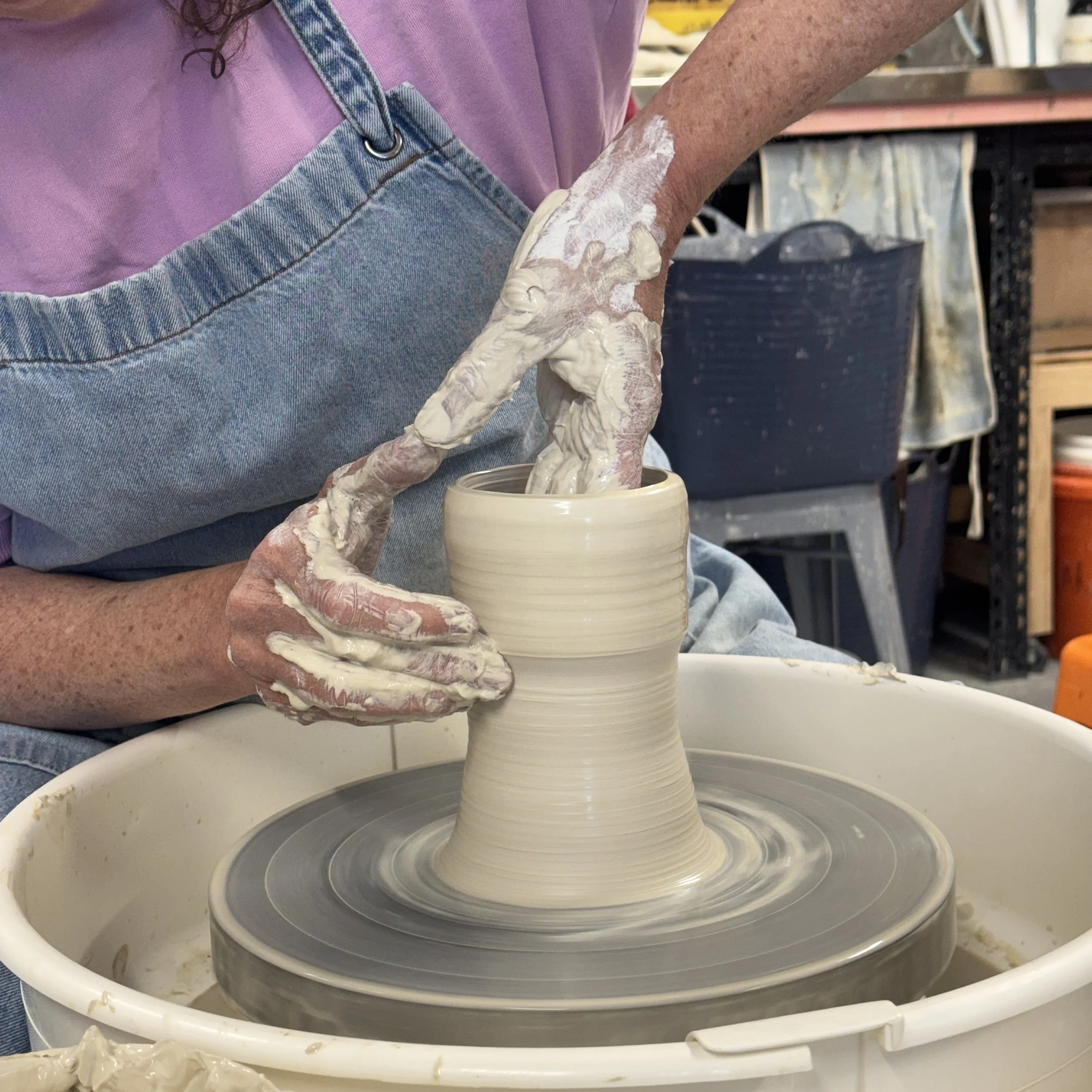 Monday Evening October - December: 8 Weeks of Making Your Own Pottery on the Northshore. Because Craft is Good for the Mind!
