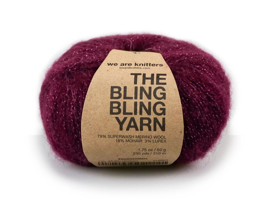 Yarn Review: BLING BLING — WantNot Studio / textile art made modern