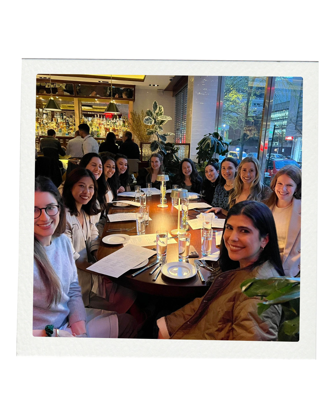 intimate dinner with moms - in person mom group and dinners
